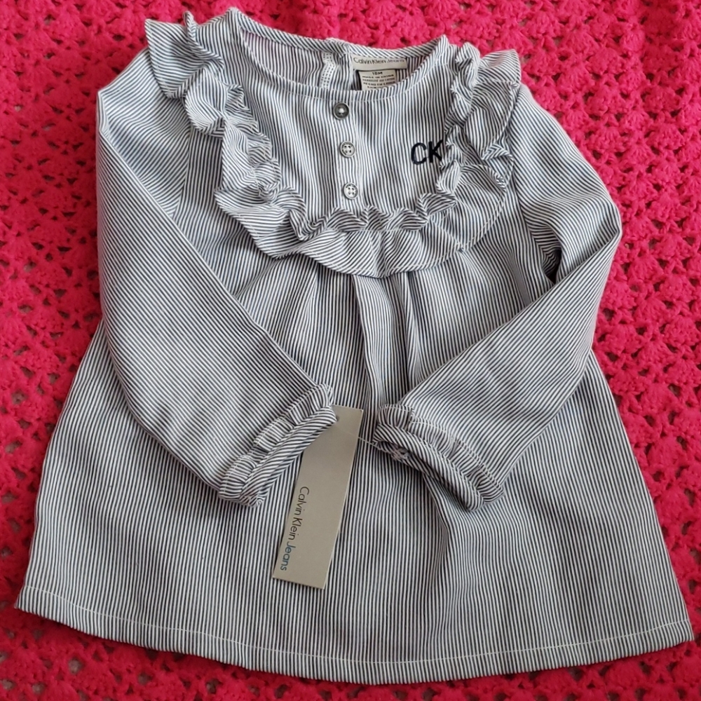 Calvin Klein little girls shirt.